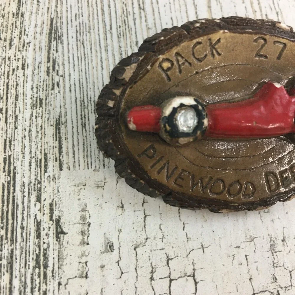 Handmade pinewood derby